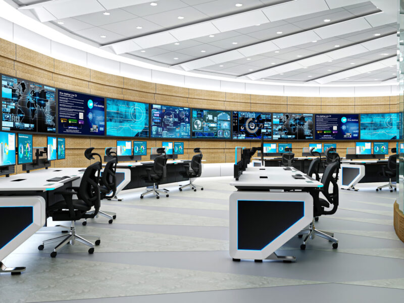 Oil & Gas Control Room