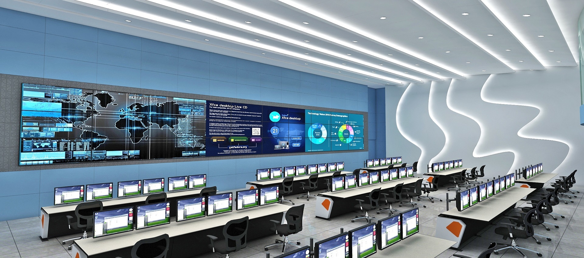 Modern Control Room